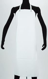 NBR 耐油ゴムエプロン胸付 AF-7000 L ホワイト NBR 耐油ゴムエプロン胸付 AF-7000 L ホワイト